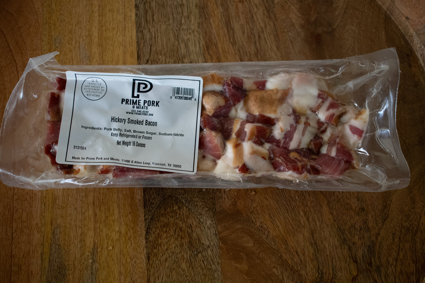 Hickory Smoked Bacon Ends & Pieces