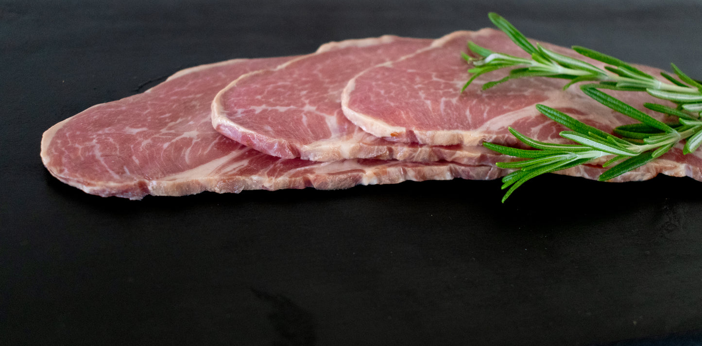 Hickory Smoked Cottage Bacon