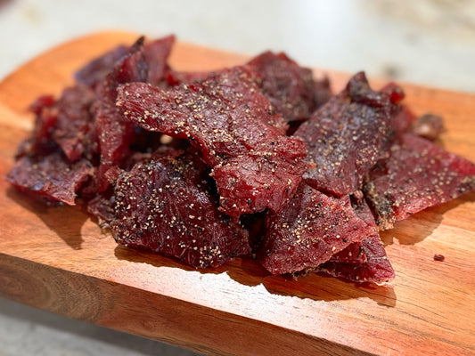 Peppered Pork Jerky