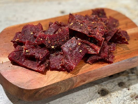 Hot Honey Pork Jerky